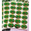 Pegatina de Sandía Etiqueta Personalizada 8424 Azúcar de Roca Kirin Rey Dulce Meidu Marca Comercial Caja de Frutas Etiqueta de Corte Fruta