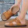 Sandalias de Verano para Hombre con Suela Gruesa, Transpirables, Pantuflas de Exterior, Tallas Grandes para Hombre, Zapatos Deportivos para Exteriores, Playa, Transfronterizos