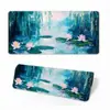 Tapete de Mouse Popular Transfronteiriço Flores Frescas e Criativas Borracha Natural para Mouse Jogo Extra Grande Espessado Antiderrapante Tapete de Mesa