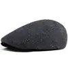 Venta Caliente Transfronteriza Espiga Retro Boina Británica Hombres Otoño e Invierno Artística Gorra de Visera Gorra de Pico Circunferencia de Cabeza Grande Moderna