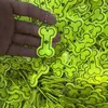 Pingente Refletivo Etiqueta Chaveiro Logotipo Personalizado Decoração de Mochila Sinal de Aviso de Segurança Tira Luminosa Multicor Tira Refletora
