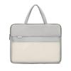 Portafolio Portátil Translúcido Capacidad A4 Bolsa Portadocumentos Portátil con Cremallera Bolsa para Archivos Gran Capacidad Bolsa para Oficina