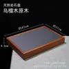 Bandeja de Madera Piedra Estilo Japonés Creativa Plato para Filete Barbacoa Personalizado Comercial Mesa para Hot Pot Shabu Plato