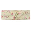 Faixa de cabelo INS estampada de castanha de caju cruzada, faixa para lavar o rosto esportiva, faixa de cabelo de verão para yoga e fitness, faixa de cabelo com nó floral