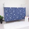 Cortina de Cama para Dormitorio, Dormitorio de Estudiantes Universitarios, Cortina Perforada Blackout con Accesorios, Piezas de 1.3m, Mosquitero, Estilo de Lujo Ligero