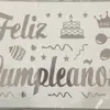 Adesivos de Bola Bobo Feliz Aniversário Adesivos de Balão Espanhóis Amor Casamento Criativo DIY Adesivos de Balão Adesivos de Casamento
