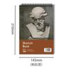 Cuaderno de Bocetos A4 Engrosado Papel de Dibujo para Estudiantes de Arte Cuaderno de Bocetos Especial 16k Papel de Dibujo en Blanco Papel de Dibujo a Mano Color Lápiz Papel de Dibujo Pintura