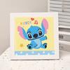 Animación de Dibujos Animados Nueva Pintura de Diamantes Kuromi DIY Juguetes de Pintura de Diamantes Hechos a Mano para Niños con Marco de Fotos Mesa Regalo
