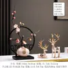 Nuevos Adornos Chinos Floreros para Arreglo Floral Sala de Estar Aparador de Vino Oficina Decoración Regalos de Inauguración Cerámica