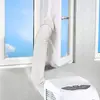 Tela de sellado para aire acondicionado portátil, tela a prueba de viento para sellado de puertas y ventanas corredizas, accesorios, deflector de tela para aire acondicionado portátil, tela suave