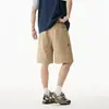 Pantalones cortos deportivos de verano para hombre, pantalones casuales versátiles de longitud media, de secado rápido para exteriores, juveniles y modernos, pantalones cortos rectos holgados de cinco puntos