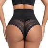Pantalones Moldeadores Europeos y Americanos de Cintura Alta con Control de Abdomen para Mujeres Recuperación Postparto Transpirables Tangas Fajas Pantalones Moldeadores de Cuerpo