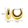 Pendientes huecos geométricos nuevos europeos y americanos pendientes con forma de corazón diseño de nicho para mujer pendientes grandes pendientes personalizados fabricante