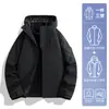 Camello Montañas Distantes Azul Armadura de Rey Cortavientos para Mujer 3 en 1 Ropa de Montañismo Impermeable a Prueba de Viento para Exteriores Chaqueta Chaqueta para Hombre