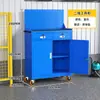 Gabinete de herramientas de ferretería reforzado de alta resistencia, carrito de herramientas móvil para taller de fábrica, caja de almacenamiento de herramientas de reparación de grado industrial con cerradura