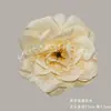 Flores Artificiales Champagne, Rosas y Hortensias Realistas de Alta Gama, Venta al por Mayor para Decoración de Bodas, Materiales DIY para Arte Floral