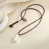 Cadena de Oro Pequeña Estilo Nuevo con Efecto Hielo Brillante, Cadena Larga de Suéter Plateada Pequeña Atrae-Riqueza, Joyería de Colgante para Mujer