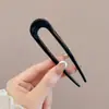 2026 Nuevo Pasador en Forma de U para Mujer, Peine Accesorio para el Cabello, Pasador para Fijar Peinados Recogidos, Pasador de Alta Gama, Adorno para el Cabello