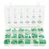 Anillo Tórico Resistente a la Corrosión para Compresor de Aire Acondicionado de Coche Anillo Tórico de Silicona Anillo de Sellado Duradero 270 Piezas