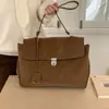 Maletín de Gama Alta para Mujer, Bolso Tote Kelly de Commuter de Nicho, Nuevo Modelo 2026, Bolso Grande de Hombro y Cruzado