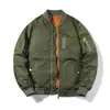 Chaqueta de Vuelo de Algodón para Hombre Weipin Transfronteriza Transmisión en Vivo [Acolchada/Delgada] Chaqueta Piloto MA1 de Primavera y Otoño Chaqueta de Béisbol Invierno