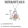 Knn-966 Collar de Hermana con Forma de Corazón para Mujer, Joyería Electroplateada Transfronteriza, Estilo Amistad, Accesorios de Alta Gama