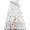 Tejido de encaje calado floral bordado soluble en agua, encaje para vestido de mujer de banquete étnico de Xinjiang, accesorios para vestidos de novia