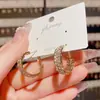 Acessórios de Orelha em Alta no Tiktok Estilo Ano Novo Brincos Vermelhos Personalizados Brincos da Moda Versáteis Tachos de Orelha Ganchos de Orelha Presilhas de Orelha para Mulheres