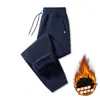 Pantalones deportivos de punto de rizo para hombre, ajuste holgado, 95% algodón, pantalones joggers casuales para hombre, pantalones para hombre de talla grande