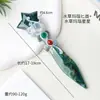 Ornamentos de adaga de esfera de cristal natural transfronteiriços, esculturas de faca de pedra bruta de cristal, decorações para casa e escritório, atacado de fábrica