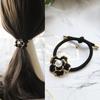Cuerda para la cabeza estilo coreano creativa flor de gota de aceite aleación cuerda para la cabeza anillo para el pelo joyería tienda de artículos de tocador para el pelo anillo para el pelo cuerda para el pelo venta al por mayor