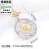 Colgantes de taza de planeta de moda populares que conservan el color, varios estilos, lujo ligero, colgantes para collares DIY, accesorios de joyería