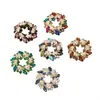 Broche de Corona de Flor de Bauhinia de Aleación de Alta Gama Elegante Estilo Coreano, Broche Pin Exquisito y Versátil para Ropa de Mujer