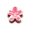 Pinza para el cabello de flor de plumeria degradada dulce para mujer, personalizada por el fabricante, moda de alta gama, pinza para el cabello creativa, pinza para el cabello de flor