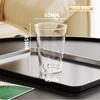 Vaso Desechable Vaso de Aviación Grado Alimenticio Engrosado Duro Hogar Vaso de Plástico Transparente Resistente a Altas Temperaturas Taza de Té Vaso de Agua
