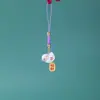 Doze Signos do Zodíaco Amuletos Trazedores de Sorte e Bênçãos, Pingente de Celular de Caqui da Sorte, Pingente Criativo para Bolsa, Pequeno Acessório para Pen Drive USB, Chaveiro