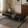 Banqueta para cambiarse los zapatos, una banqueta elegante y lujosa para la entrada, una banqueta sencilla de estilo italiano adecuada para zapaterías, tiendas de ropa y como banco sofá de acero inoxidable