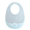 Baberos de Silicona Ulrafinos Listos para Usar del Fabricante, Suplementos Alimenticios, Silicona de Platino Impermeable, Baberos Ligeros 3D para Bebés y Niños