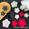 Clássico Clipe de Pressão de Flor Fresca e Doce Personalizável Transfronteiriço Clipe de Uma Palavra Clipe Lateral Letra Wer Acessórios de Cabelo de Flor para Mulheres