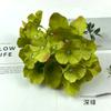 Cabeças de Flores de Hortênsia Artificiais, Flores de Fundo, Flores para Corredor de Casamento, Flores Decorativas, Arranjos de Flores DIY, Rede de Flores, Folhagem Artificial