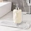 Botella Dosificadora con Patrón de Queso Botella de Almacenamiento para Gel de Ducha, Champú, Desinfectante de Manos Almacenamiento al Vacío por Presión Dosificación al Vacío