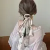 Grampo de Cabelo Pérola Super Fada Feminino Simples Moderno Placa de Cabelo Grampo de Cabelo Faixa de Cabelo Headwear de Flor de Fita Laço de Alta Qualidade para Mulheres