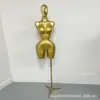 Maniquí de Cuerpo Humano, Modelo Femenino, Soporte de Exhibición para Modelo BBL Tallas Grandes, Modelo Dorado Europeo y Americano, Artículo Popular de Comercio Exterior