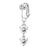 Fabricante de Joyería Anillos para Ombligo Europeos y Americanos Sin Perforación Anillos para Ombligo Transfronterizos Amazon Tachuelas para Ombligo Shein Temu Clip