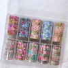 Papel de transferencia para arte de uñas estilo ins, fresco y pastoral, hada floral, pegatinas románticas para uñas, herramientas de impresión