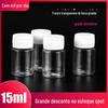 Garrafa plástica do frasco plástico do ANIMAL de estimação 15g garrafa transparente do pó garrafa líquida garrafa plástica pequena engrossada