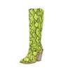 Comércio Exterior Europeu e Americano Plus Size Kendall Jenner 2026 Botas Longas de Salto Alto para Desfiles, Botas Femininas Tendência Bico Fino Salto Anabela Irregular de Calçar