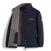Elegante y funcional chaqueta de forro polar para exteriores para otoño e invierno, cálida y resistente al frío, nuevo diseño moderno, simple y versátil