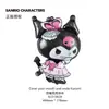 Sanrio Kuromi Adorno de Cabeça Saia Meninas Balão de Filme de Alumínio Conjunto Decoração de Festa de Aniversário Barraquinha de Atacado