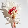 Mini Ramo de Flores Secas Decoración de Regalo Navideño Flor Eterna Recuerdo Ramo Pequeño Fresco Fabricante de Yunnan Venta al por Mayor
